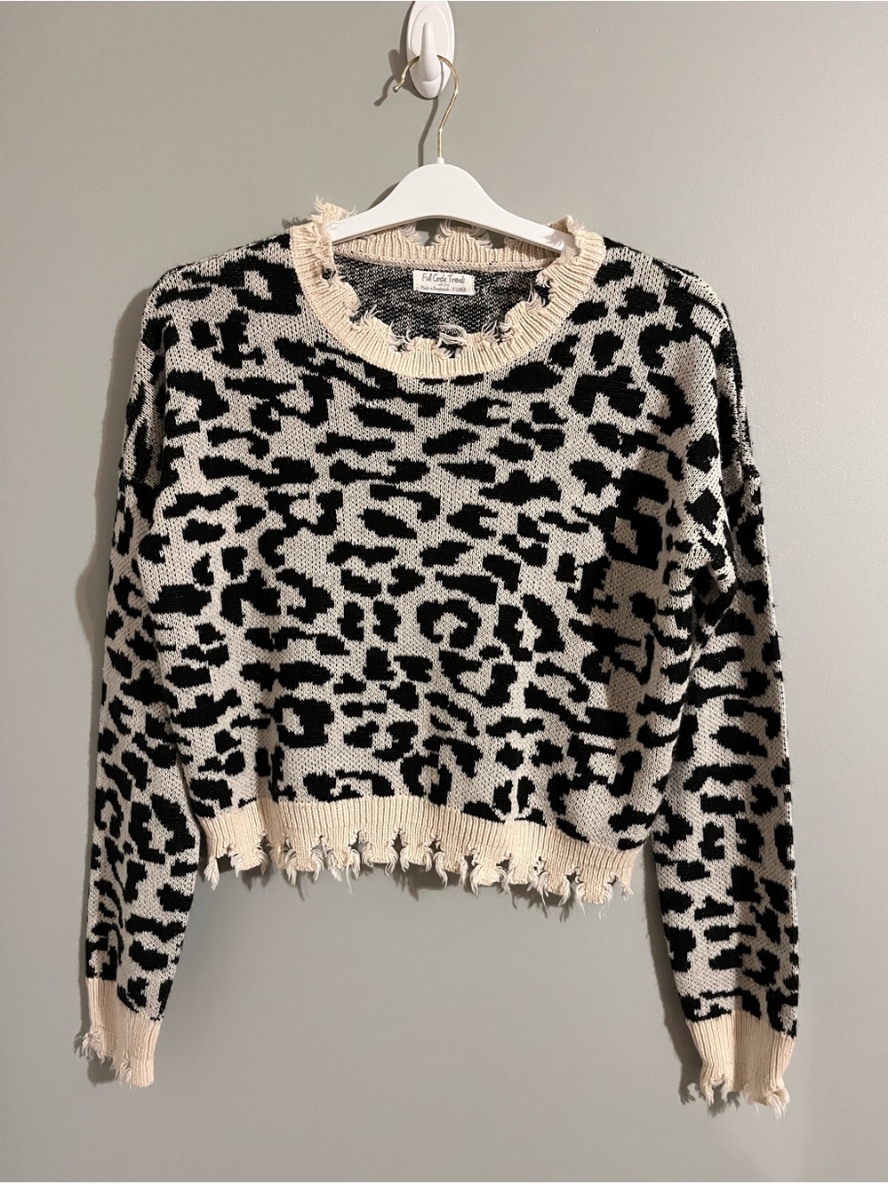 Full Circle Trends Cropped Sweater